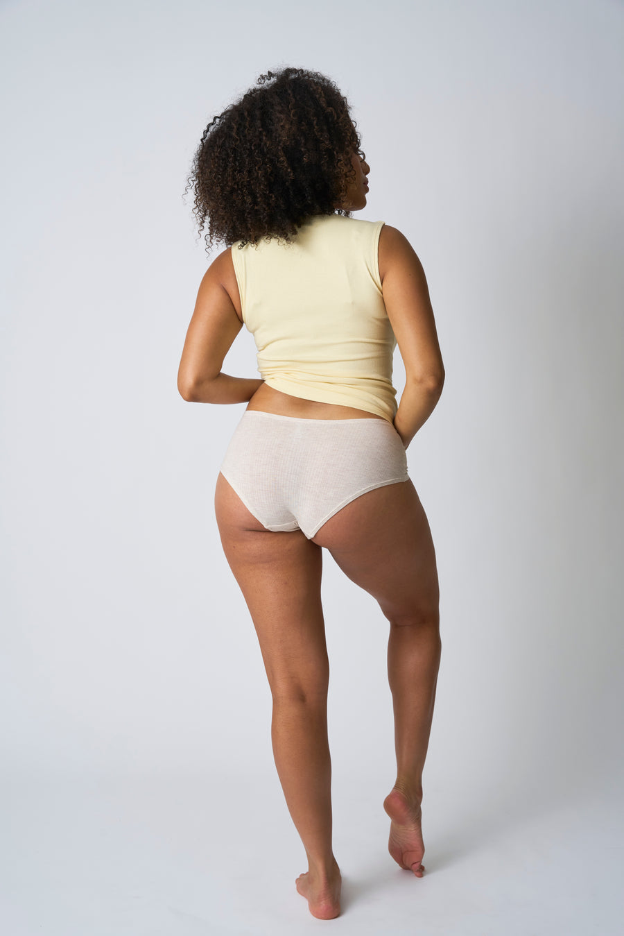 The Boyshort Heather Oatmeal